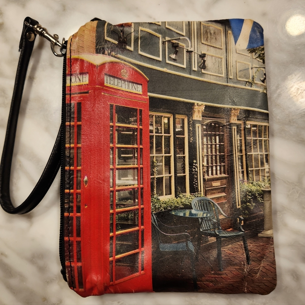Leather Wristlet